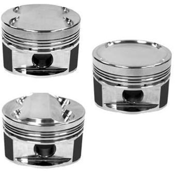 99.5 mm STD Bore 8.5-1 Dish Piston Set with Rings for 2004 Plus Subaru WRX STi Standard Stroke