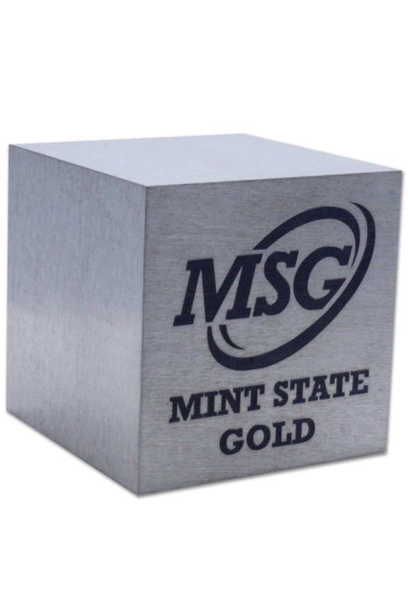 99.6% Pure 1.5" Inch Titanium Cube - Element Design w/CoA (Made in China)