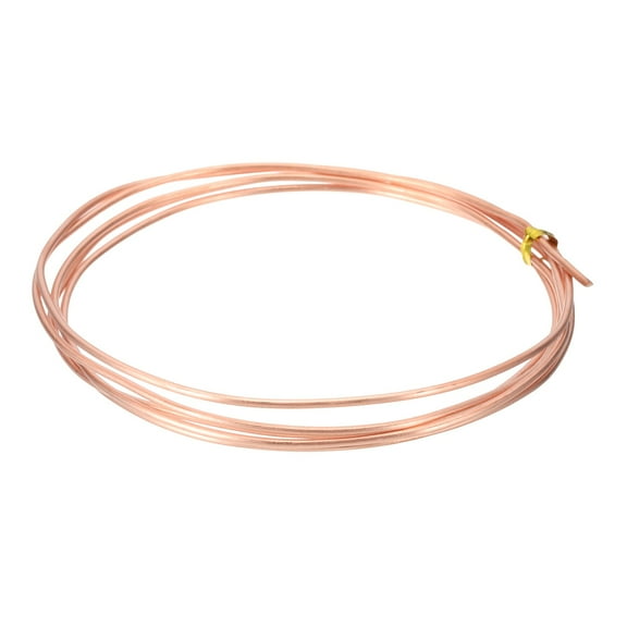 99.9% Pure Copper Wire for Jewelry Making, 14 Gauge (1.6mm) Copper Craft Wire 4.9 Feet