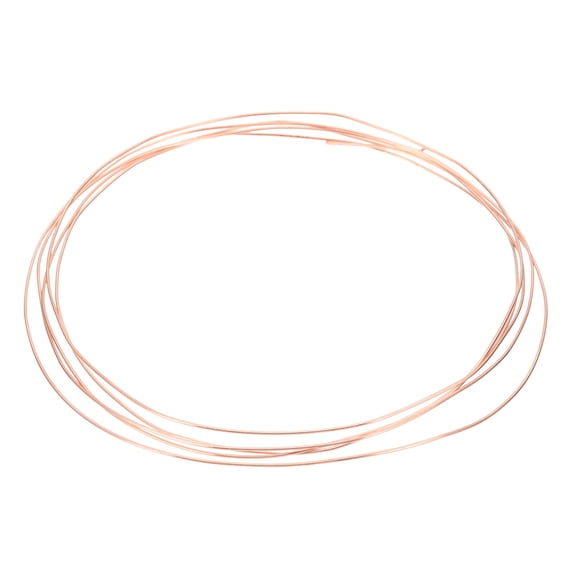 99.9% Pure Copper Wire for Jewelry Making, 21 Gauge (0.7mm) Copper Craft Wire 4.9 Feet