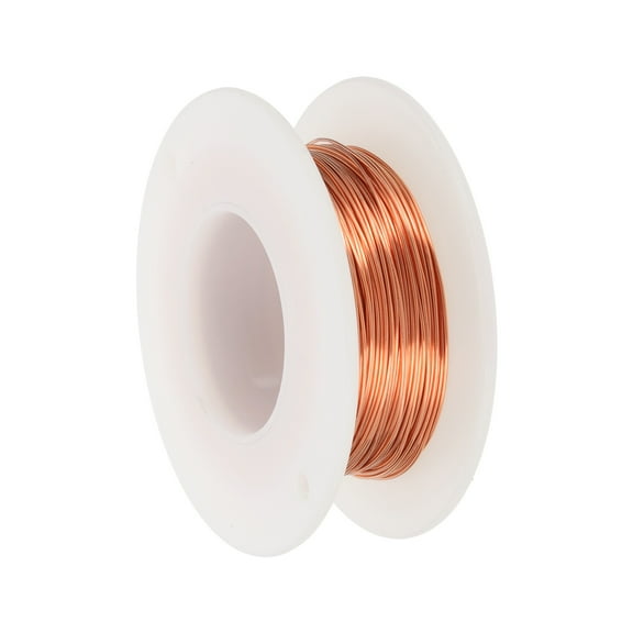 99.9% Pure Copper Wire for Jewelry Making, 24 Gauge (0.5mm) Copper Craft Wire 100 Feet