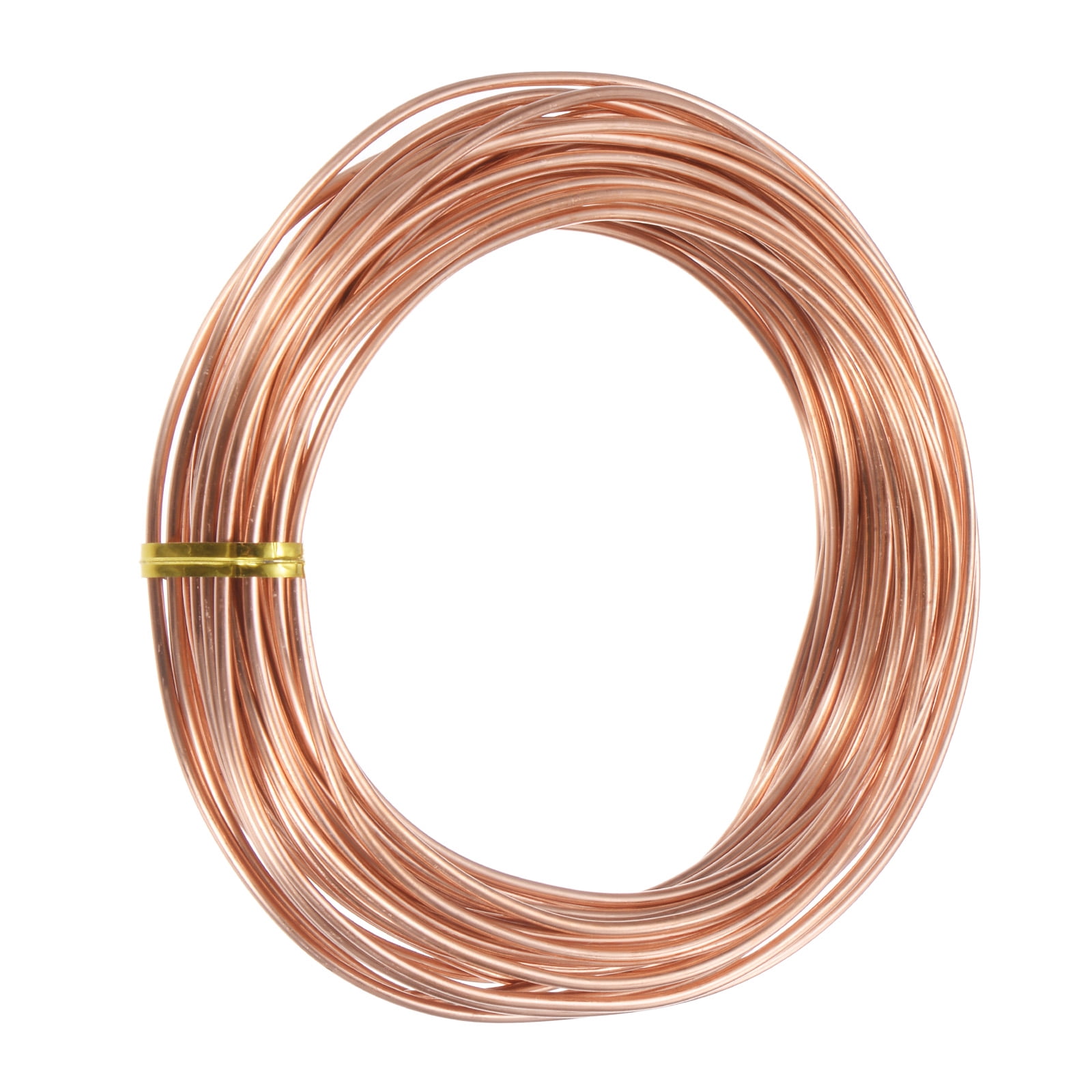 99.9% Soft Copper Wire, 13 Gauge 16FT Pure Copper Wire Craft Wire for DIY [1.8mm, 10M]