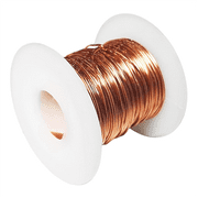 99.9% Soft Copper Wire - 18 Gauge 1mm - 200 Feet, Pure Bare Copper Wire for Jewelry Making Gardening