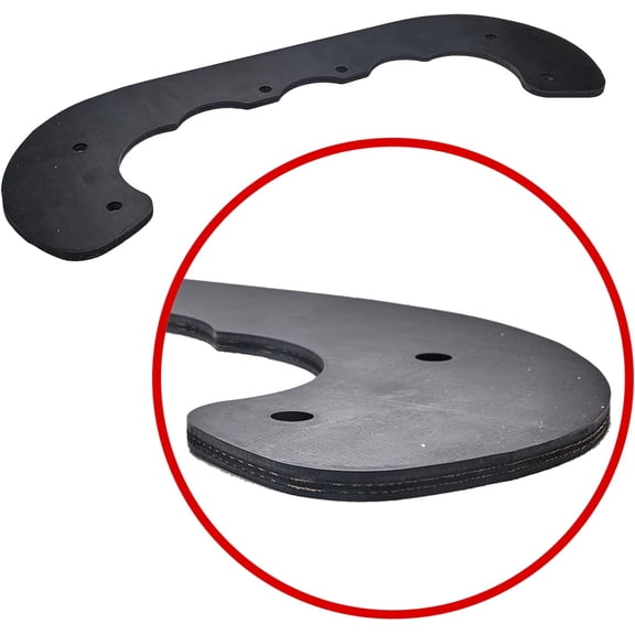 99-9313 Snow Blower Paddles Replaces 125-1128 55-9250 55-9251 88-0771 Set of 2 & 55-8760 Scraper for Toro CCR2000 CCR2450 CCR3600 CCR3650 CCR3675 20'' 21'' Snowblower with Hardware Kit