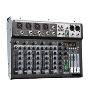 99 DSP Effect Mixer Record PC 48V Phantom Power USB Sound Mixers Bluetooth DJ Console Mixing ,Lightweight