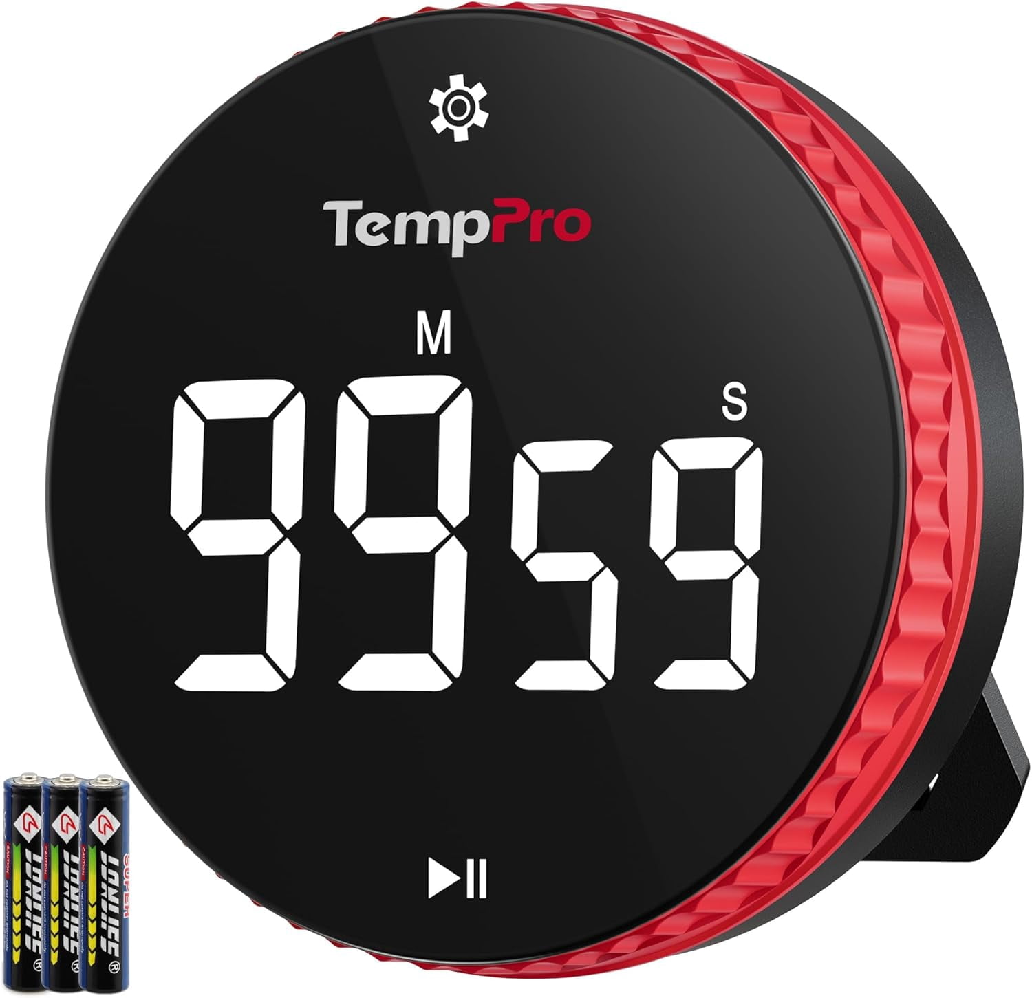 99-Hour Digital Kitchen Timer with Strong Magnetic & Stable Stand ...