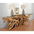 thumbnail image 1 of AFD Home  99 in. Live Edge Teak Root Console - Natural, 1 of 1