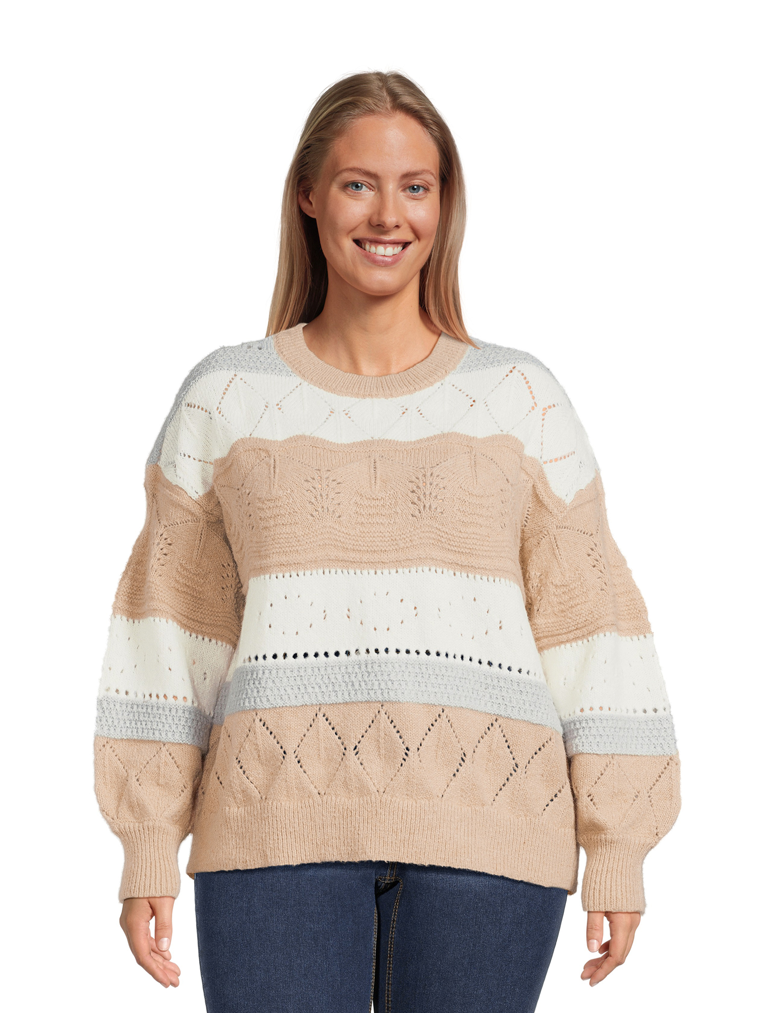 Women's Plus Pullover Sweater