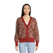 99 Jane Street Women's V-Neck Cardigan Sweater with Long Sleeves, Midweight, Sizes S-XXXL
