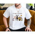 thumbnail image 1 of 99 Nights Forest Holiday Season Nighttime Adventure Unisex T-Shirt, up to size 3XL., 1 of 2