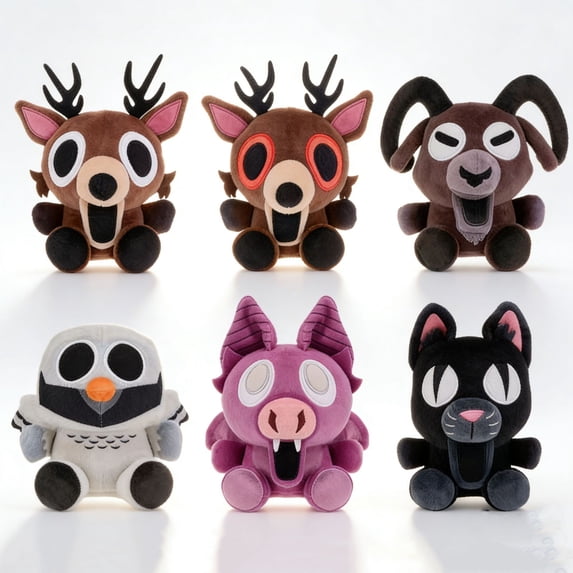 99 Nights in The Forest Plush Toys, Stuffed Animals Plushies Soft & Huggable Game Plushie, Lovely Collectible Cute Plush Perfect Birthday Christmas Halloween Gifts to Game Fans