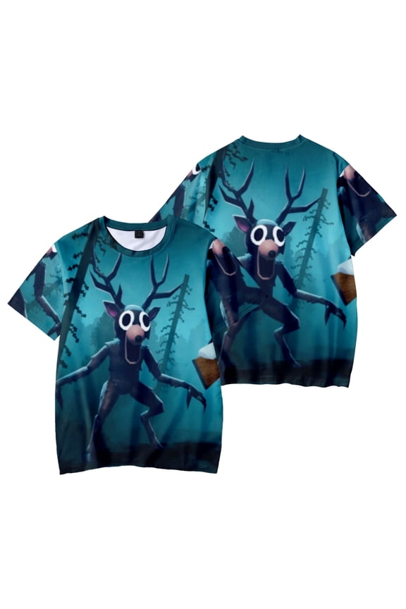 99 Nights In The Forest 3D Figure Printed Sweatshirt Shirt for Fans Gift Boys 99 Nights In The Forest T-Shirt