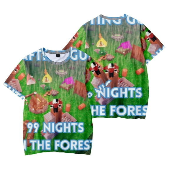 99 Nights In The Forest 3D Figure Printed Sweatshirt Shirt for Fans Gift Boys 99 Nights In The Forest T-Shirt