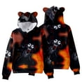 thumbnail image 1 of 99 Nights In The Forest 3D Figure Printed Sweatshirt for Kids 99 Nights In The Forest Cat's Ear Shaped Hoodie, 1 of 4