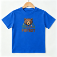 thumbnail image 1 of 99 Nights In The Forest Bear Boys Graphic Tees Outdoor Kids T-Shirt 100% Cotton Short Sleeve Tops Ages 4-13Y, 1 of 5
