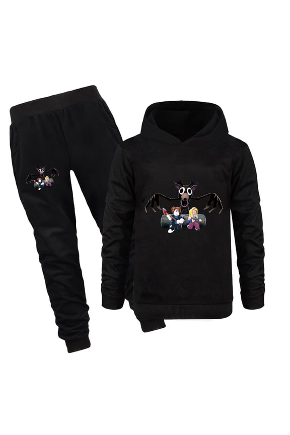 99 Nights In The Forest Sweatshirts Set for Boys Girls Kids 99 Nights In The Forest Hoodies and Trousers 2Pcs Set