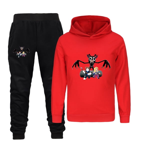 99 Nights In The Forest Sweatshirts Set for Boys Girls Kids 99 Nights In The Forest Hoodies and Trousers 2Pcs Set