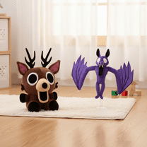 99 Nights In the Forest Plush Toys,2PC 99 Nights Deer Plush Toy 9.8 In Cute & Cuddly Stuffed Toy Winter Plush Lovely Collectible Toy