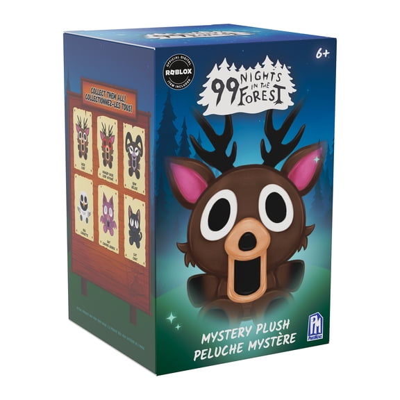99 Nights in the Forest Blind Bag Plush Series 1 Includes DLC Codes Redeemable on Roblox Officially Licensed Mystery Collectible Plush by PhatMojo