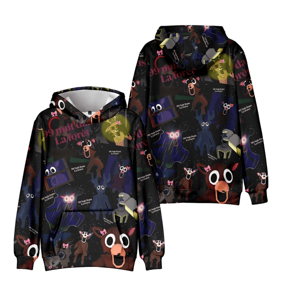 99 Nights in The Forest 3D Printed Hoodies Men Women Hooded Sweatshirt Game Clothes Fashion Tops