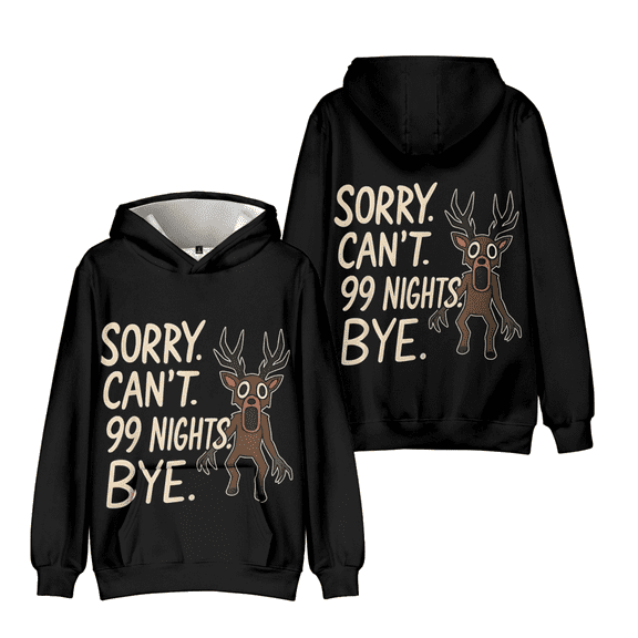 99 Nights in The Forest 3D Printed Hoodies Men Women Hooded Sweatshirt Game Clothes Fashion Tops