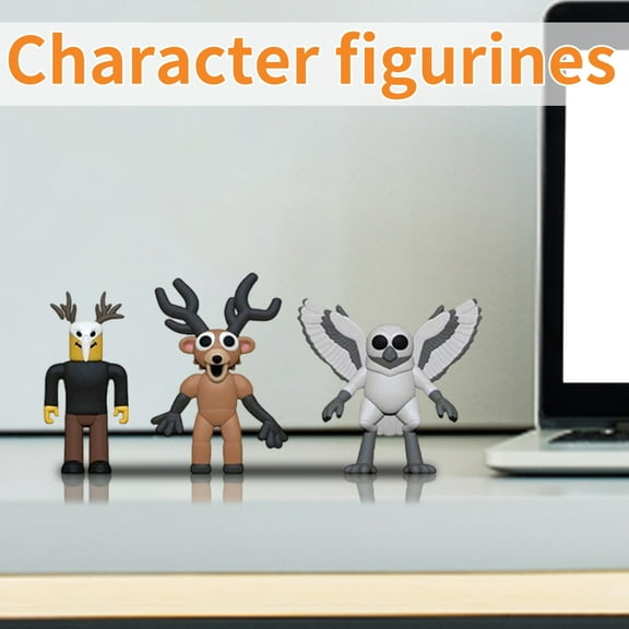 99 Nights in The Forest Figurines - Collectable Figure - Gift Idea - for Kids & Adults - Game Fans - Model Figure for Collectors - 3.5 Inch（10PC)