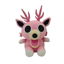 99 Nights in The Forest Pink Deer Plush Toy - 10in Game Character Stuffed Doll,Soft Cuddly Gift for Fans