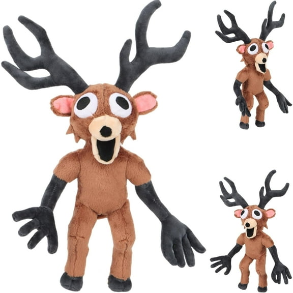 99-Nights in The Forest Plush, 15in 99Nights Deer Owl Monster Plushie Toys, Collectible Stuffed Animals Doll for Game Fans