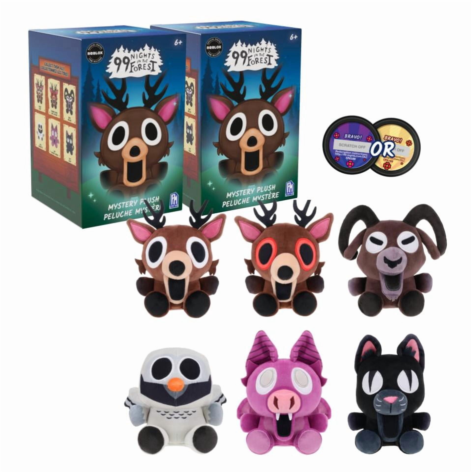FortPeat Dreamworld 彼岸 BOX 99 Nights in the Forest - Mystery Collectible Plush 2 Pack