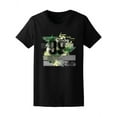 thumbnail image 1 of 99 Number Army Camouflage Tee Women's - Women T-Shirt, Large, 1 of 2