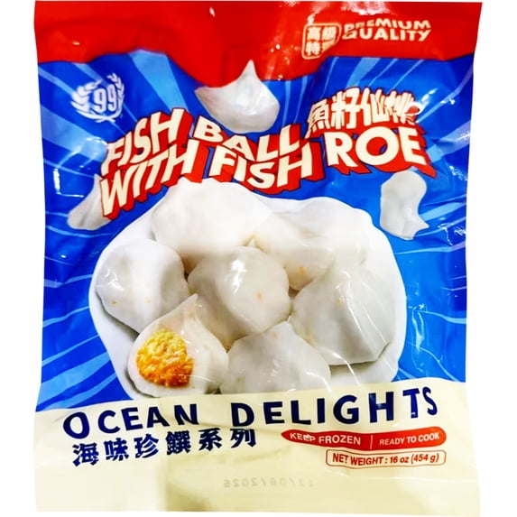 99 Ranch Fish Ball with Fish Roe 16 oz