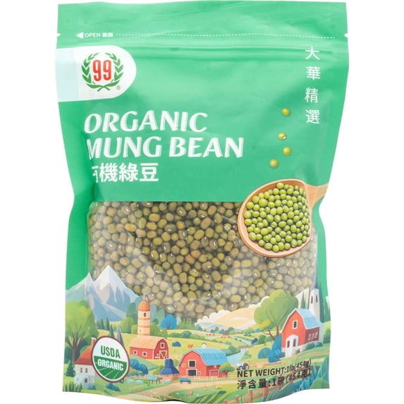 99 Ranch Organic Mung Bean 16 oz