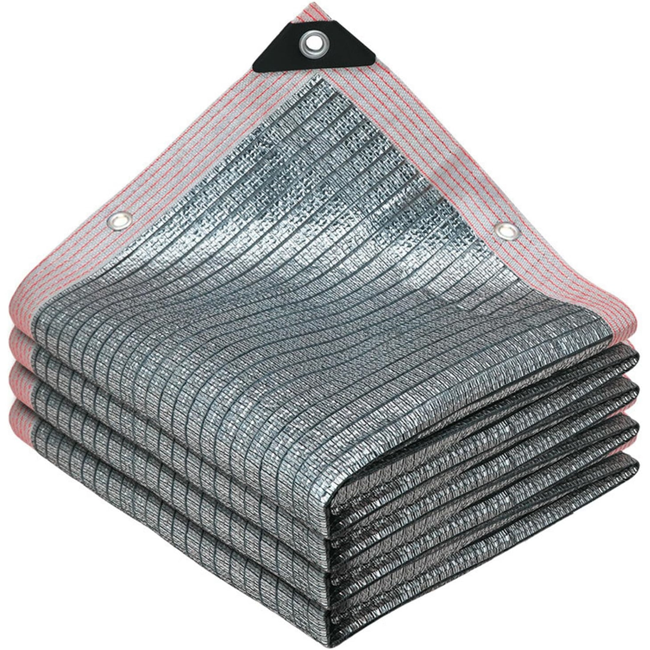 99% Reflective Aluminet Shade Cloth, Heavy Duty Shade Cloth For Cars, Dogs, Outdoor, RV, Patio