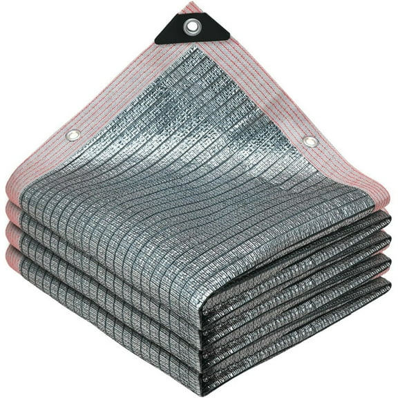 99% Reflective Aluminet Shade Cloth, Heavy Duty Shade Cloth For Cars, Dogs, Outdoor, RV, Patio