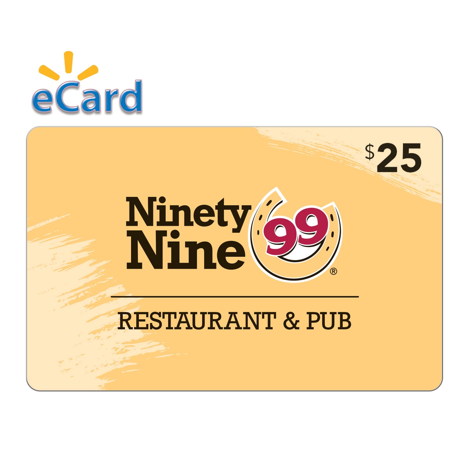 99 Restaurants 25 eGift Card