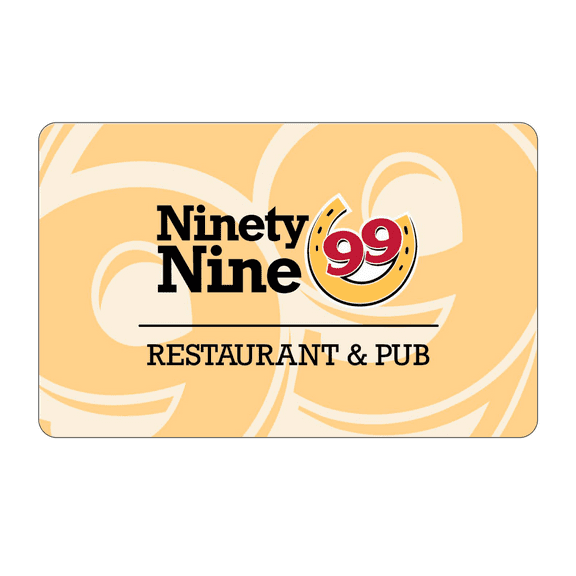 Ninety Nine Restaurant & Pub $25 eGift Card [Email Delivery]
