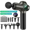 thumbnail image 1 of Cshidworld 99 Speed Massage Gun, Upgrade Deep Tissue Muscle Massage with 10 Massage Heads & Silent Brush Motor, Percussion Pain Relief Guns for Athletes, Treatment, Relax, 1 of 7