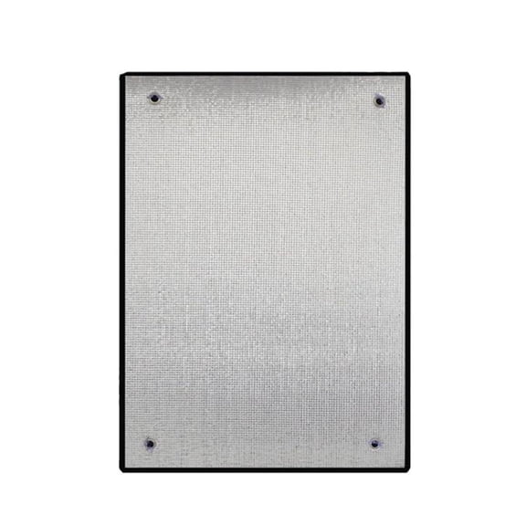 99% Sun Block Aluminised Thermal Insulation Window Film, Double Layer Blackout Residue-Free Shade Film with Suction Cups, Ideal for Tenants, Skylights & Old Buildings