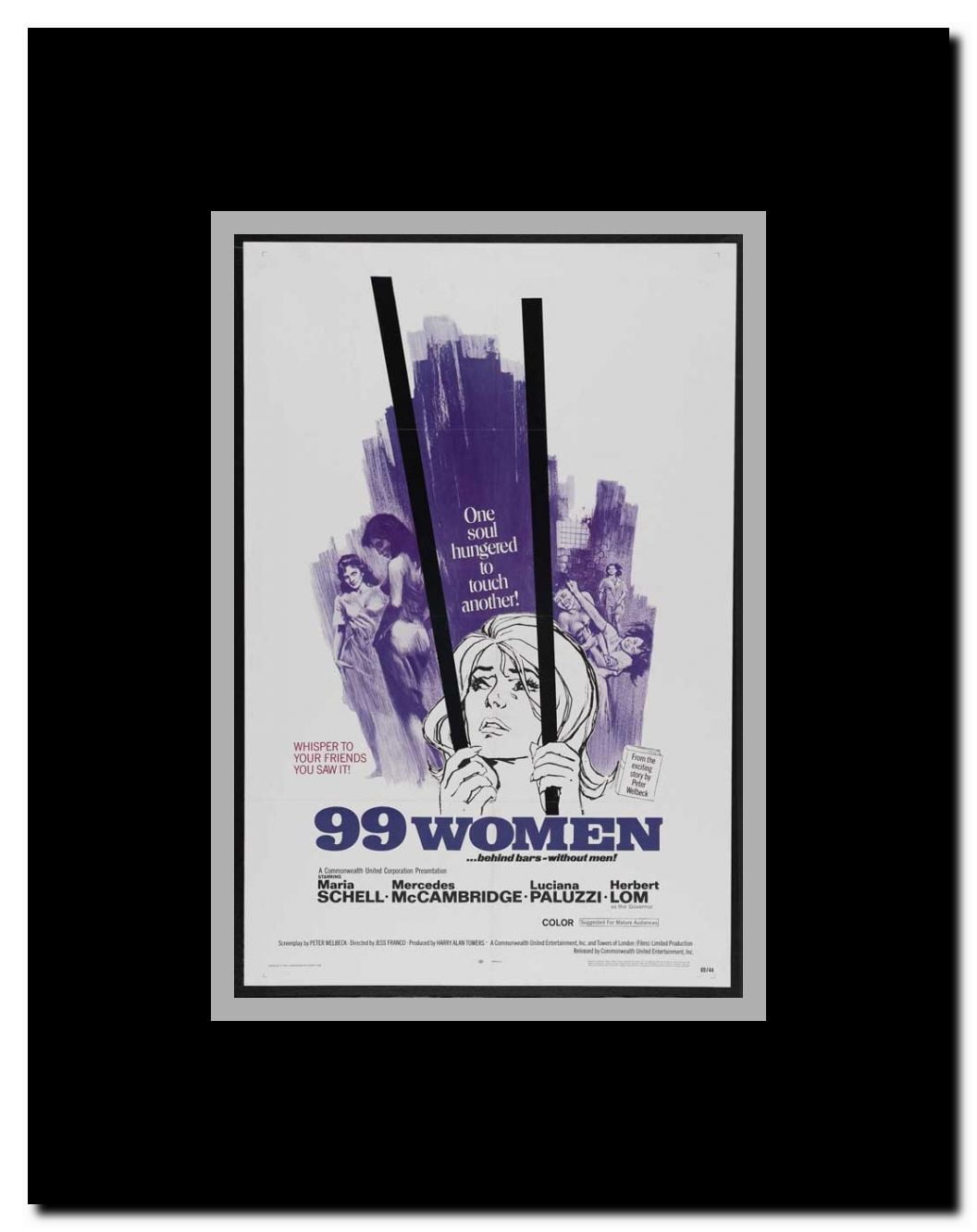 99 Women Framed Movie Poster