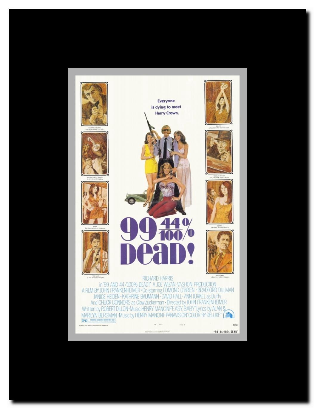 99 and 44/100 Dead Framed Movie Poster