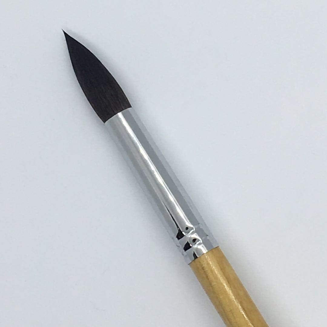 990 Round Tip Mop Paint Brush Artist Painting Brush 8 Russian Blue