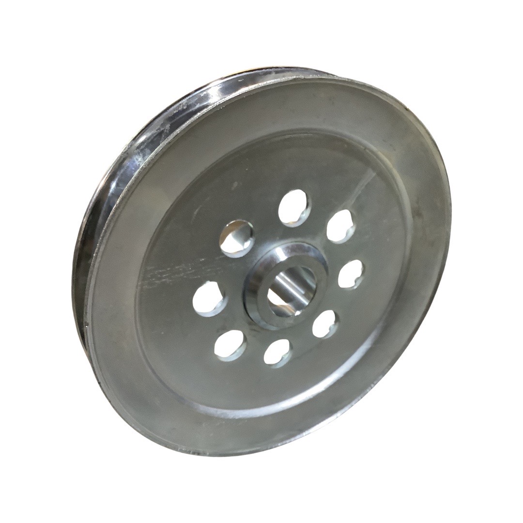 9907675X100S Split Steel C-Groove Pulley, 6.75