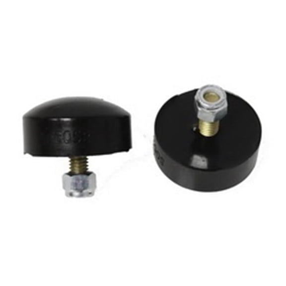 99116G 1 X 2 In. Button Head Bump Stop, Black
