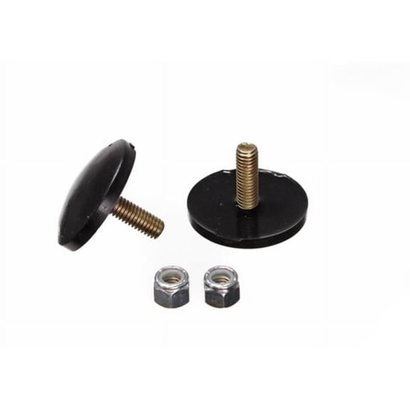 99132G Button Head Bump Stop, Black