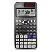 991EX Scientific Calculator with Large Digital Display and 552 Functions Suitable for middle school, high school, and college students. Solar-powered