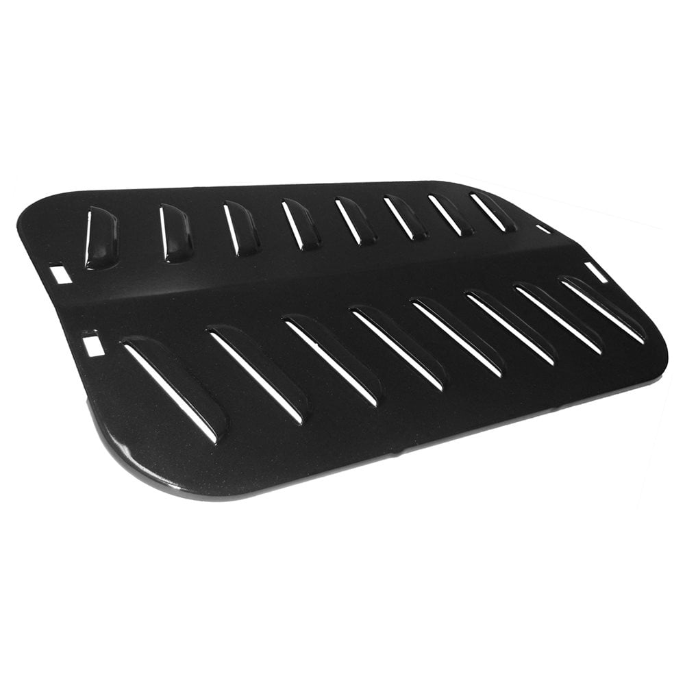 16.75" Black Porcelain Steel Heat Plate for Gas Grills