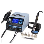 992DA+ Soldering Station 4 In 1 Hot Air Station LCD Anti-static Smoking Electric Soldering Iron Kit 780W Welding Station
