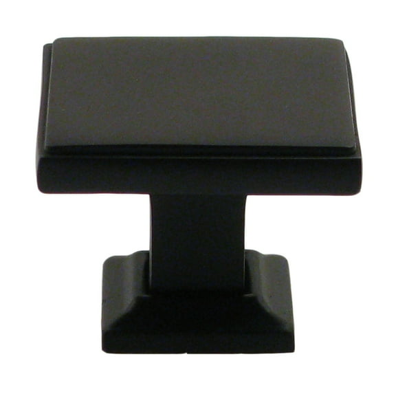 992ORB 1-3/8" Modern Square Cabinet Knob Oil Rubbed Bronze Finish