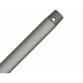 thumbnail image 1 of Hunter Fans 3/4" Downrod Matte Silver Extension for High Ceilings - Perfect Fit for Optimum Fan Performance, 1 of 2