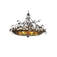 thumbnail image 1 of 99572 Acorn And Oak Leaf 6 Light Inverted Pendant Fixture, 1 of 3